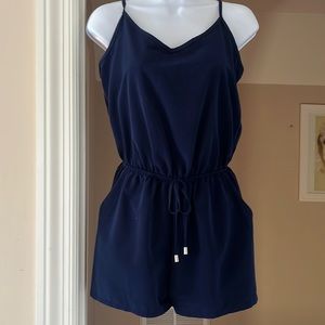 One Clothing Navy Romper